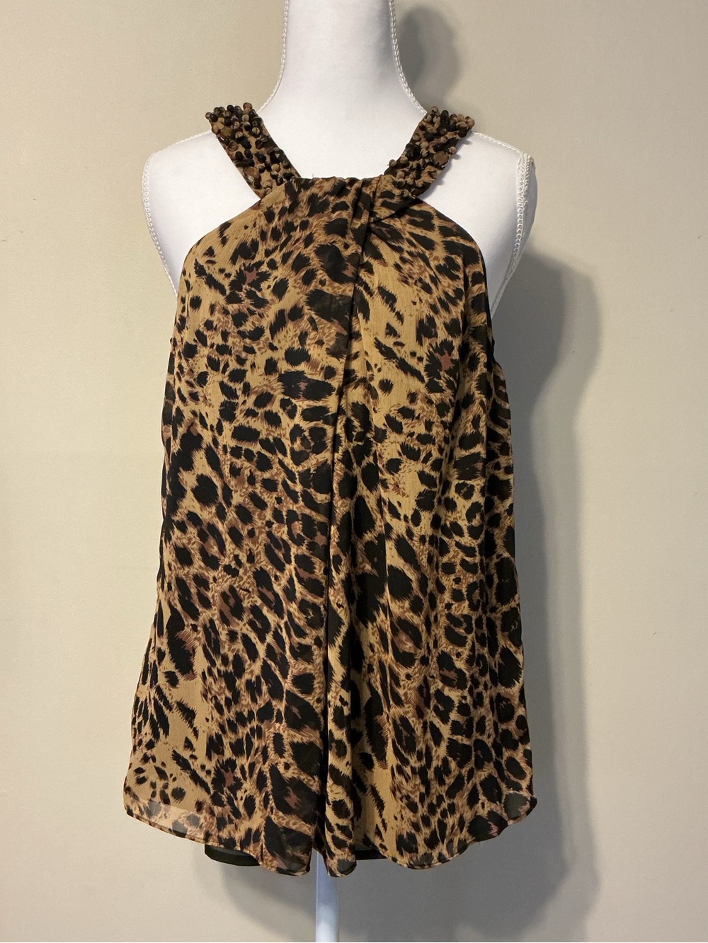 ECI Leopard Print Top